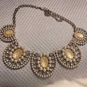 Statement pearl and diamond necklace 💎